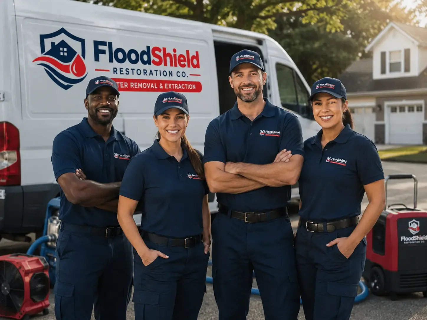Flood Damage Restoration company in Nottoway, VA